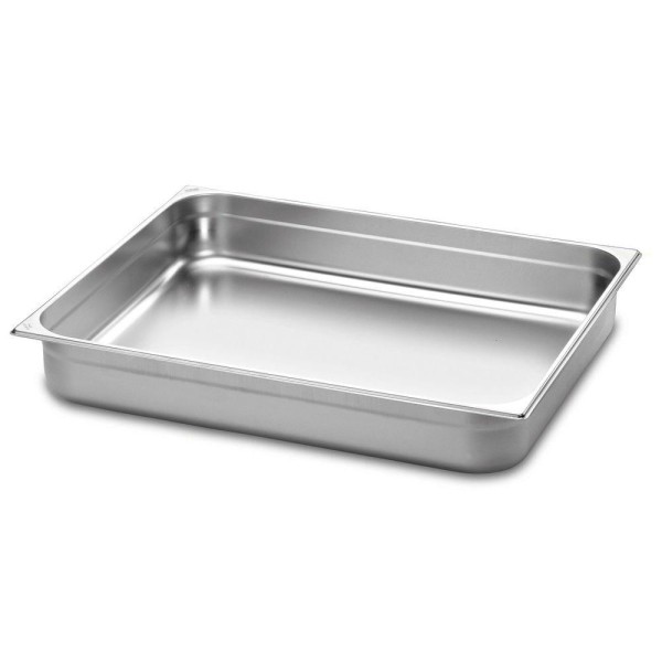 Encontraproduto.com.br - Cuba Tramontina 1/1 em Aço Inox sem Alças Profundidade 65 mm - Aço 430