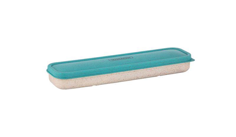 Encontraproduto.com.br - Estojo com Talheres Tramontina By Me Verde 4 Peças