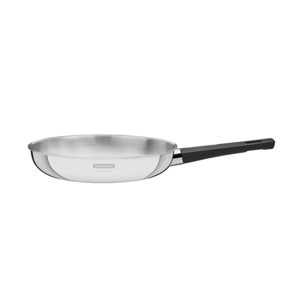 Frigideira Aço Inox 26cm Com Cabo Grano Baquelite Tramontina