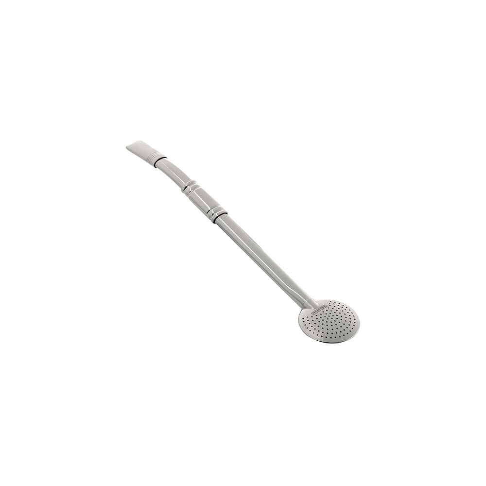 Encontraproduto.com.br - Bomba De Chimarrão Tramontina Ilex Em Aço Inox 23 Cm Sem Rosca Tramontina