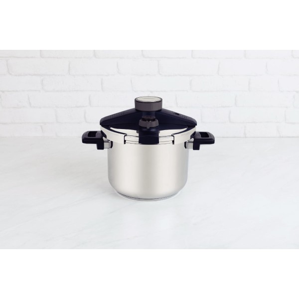 Encontraproduto.com.br - Panela de Pressão Tramontina Presto com Fundo Triplo 6 Litros