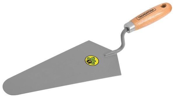 Encontraproduto.com.br - Colher de Pedreiro N10 em Aço com Cabo de Madeira Tramontina