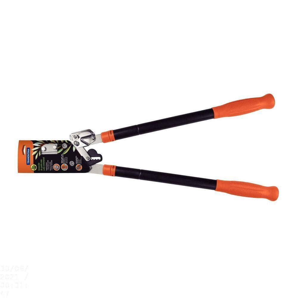 Encontraproduto.com.br - Tesourão Poda Com Cabo Telescópico Tramontina