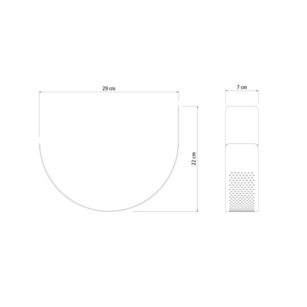 Encontraproduto.com.br - Peneira com Furos 3mm para Triturador TRE25 Tramontina