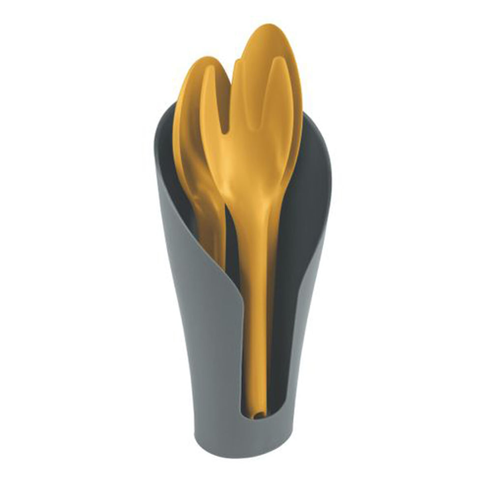 Encontraproduto.com.br - Kit Utensílios Para Vaso Cocoon Grafite Tramontina