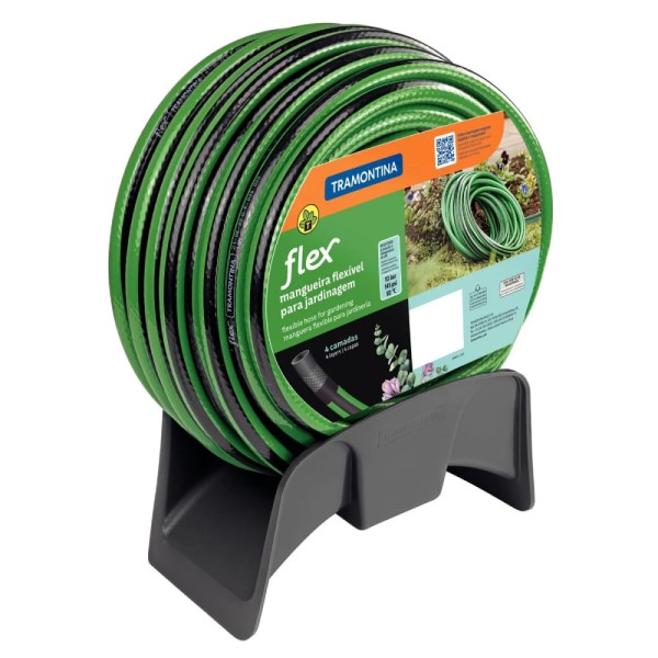 Mangueira Flex para Jardim 15m Sem Engate Tramontina