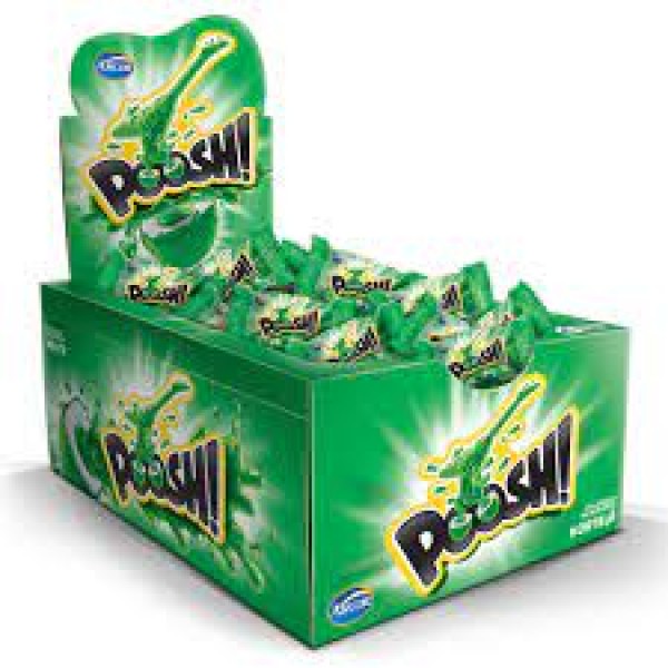Encontraproduto.com.br - Chiclete Arcor Poosh Hortelã Caixeta com 200g