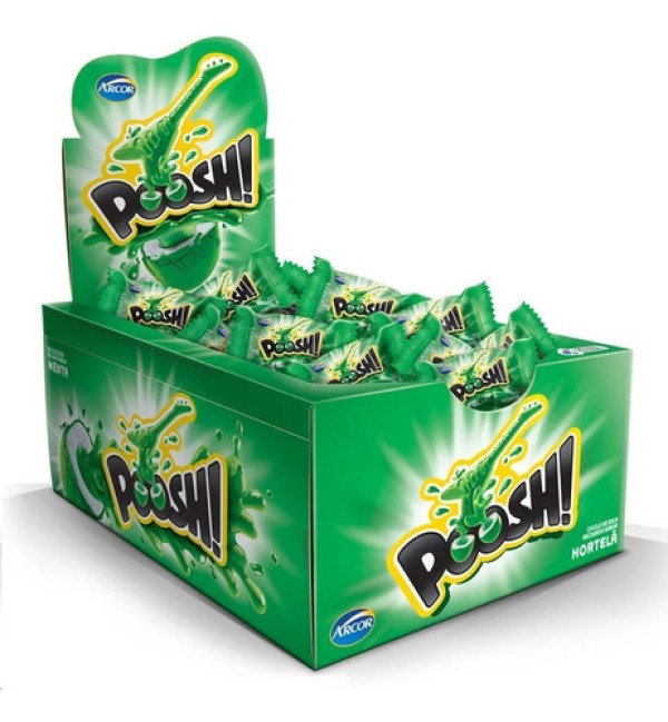 Encontraproduto.com.br - Chiclete Poosh 7 Belo Framboesa c/40 - Arcor