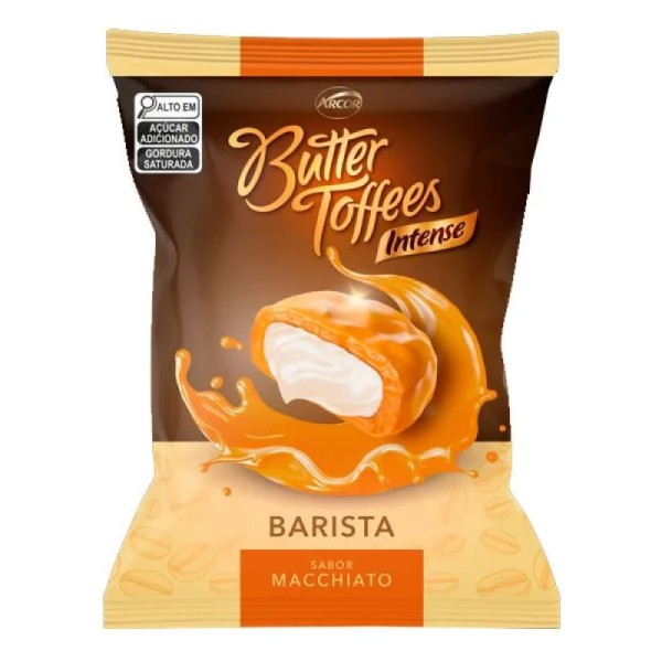 Bala Butter Toffees Intense Barista Macchiato 90g - Arcor