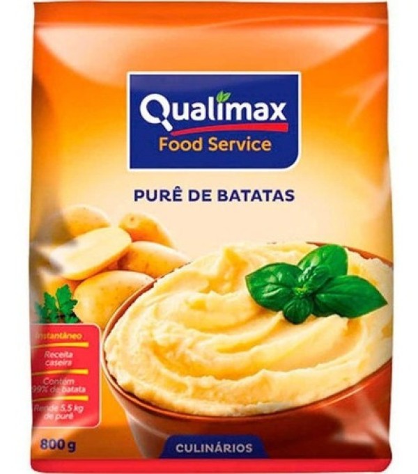 Encontraproduto.com.br - Purê de Batata Qualimax Pacote com 800g
