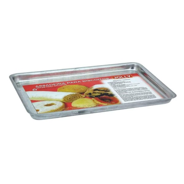 Encontraproduto.com.br - Assadeira Retangular De Biscoito 1 - Jolly