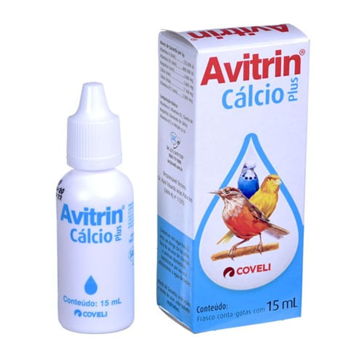 Encontraproduto.com.br - Avitrin Cálcio Plus para Pássaros