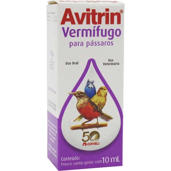Encontraproduto.com.br - Avitrin Vermífugo para Pássaros
