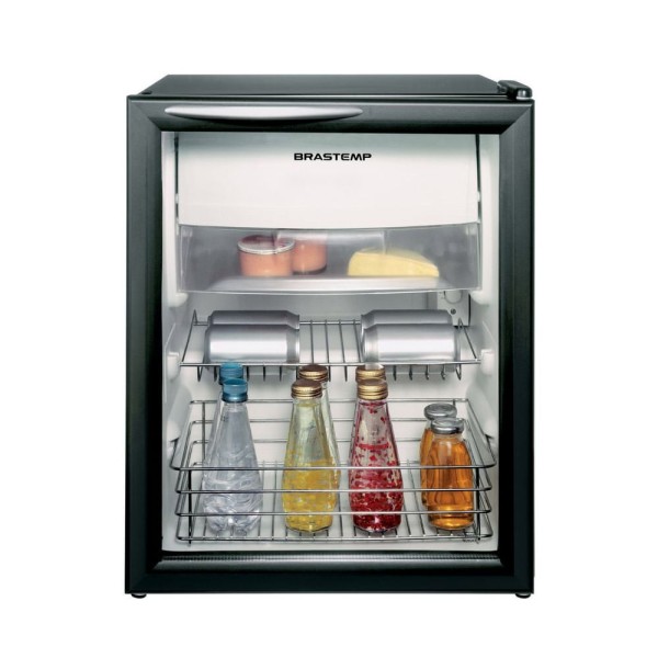 Encontraproduto.com.br - Frigobar Brastemp 76 Litros com Porta de Vidro BZA08AE – 220 volts