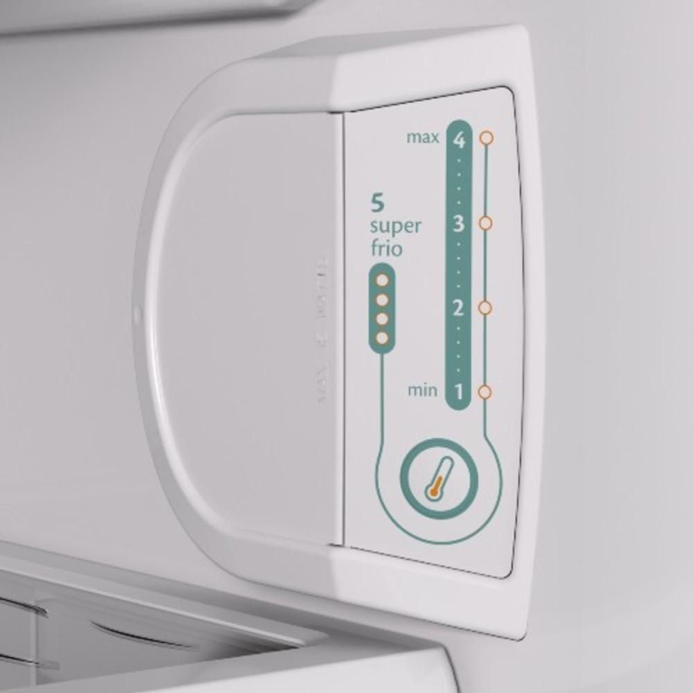 Encontraproduto.com.br - Geladeira / Refrigerador Consul Duplex, Cycle Defrost, com Freezer Supercapacidade, 334L, Branco - CRD37EB 220V