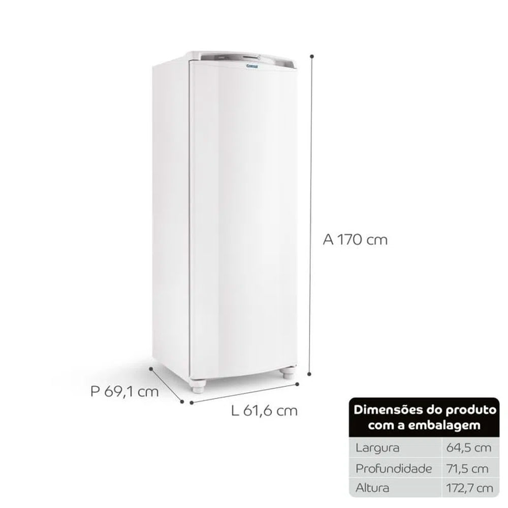 Encontraproduto.com.br - Geladeira Consul Frost Free CRB39AB com Gavetão Hortifruti 342 Litros Branca 220V