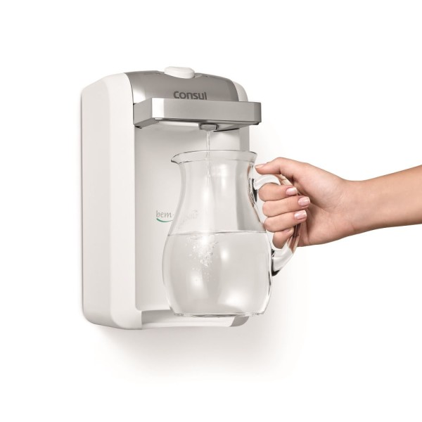 Encontraproduto.com.br - Purificador de água Consul compacto, com bica móvel