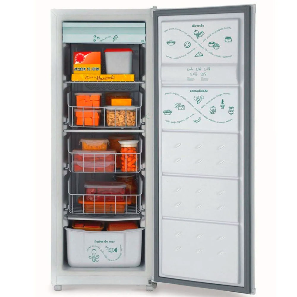 Encontraproduto.com.br - Freezer Vertical Consul 121L CVU18GBBNA - 220 volts
