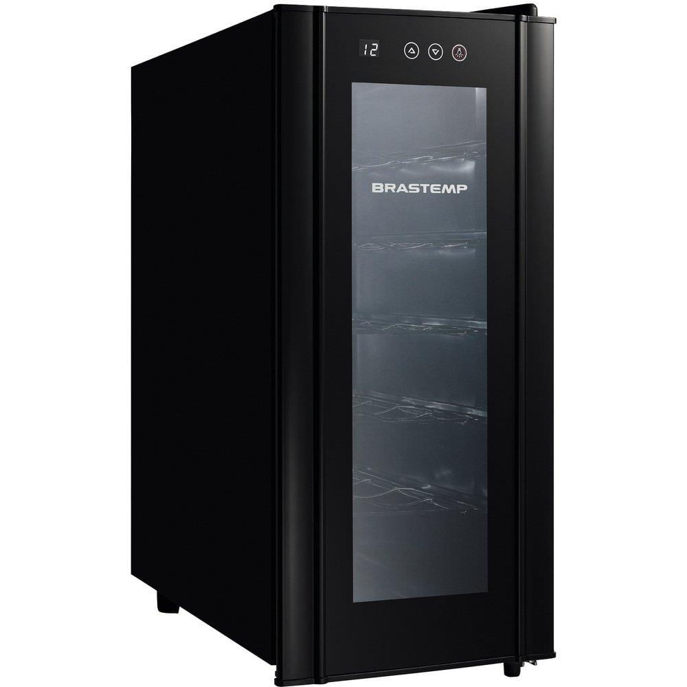 Encontraproduto.com.br - Adega Brastemp 12 Garrafas com Painel Touch Preta BZC12BE – 127 Volts