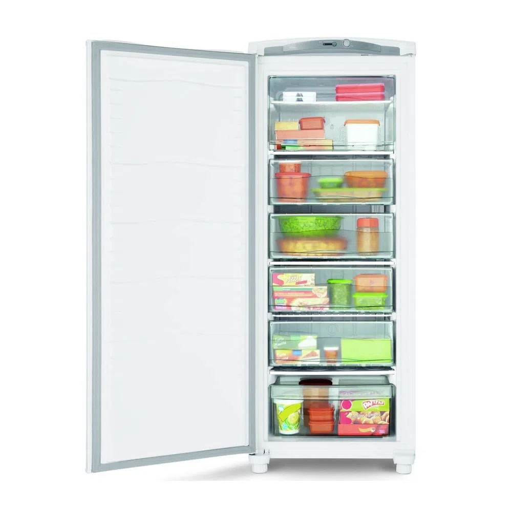 Encontraproduto.com.br - FREEZER VERTICAL 231L CONSUL CVU26 BRANCO 220V