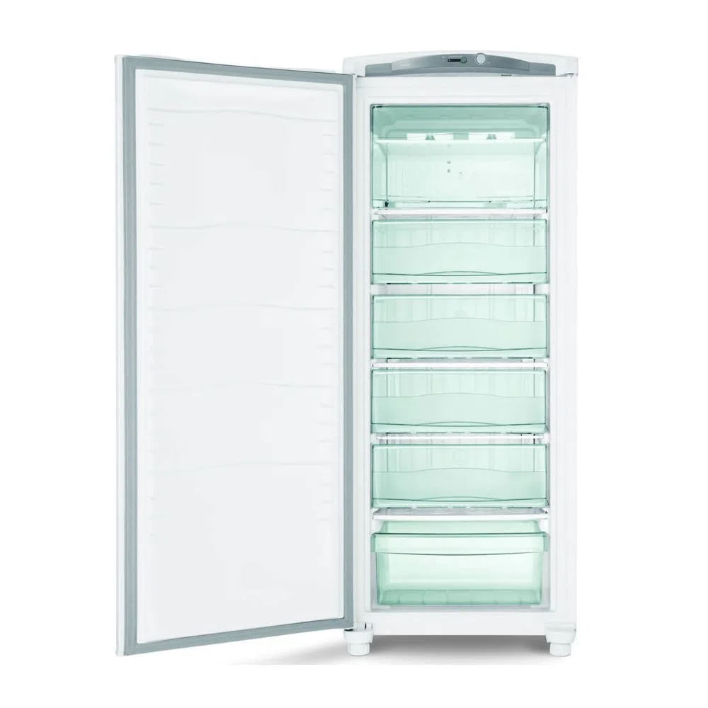 Encontraproduto.com.br - FREEZER VERTICAL 231L CONSUL CVU26 BRANCO 220V