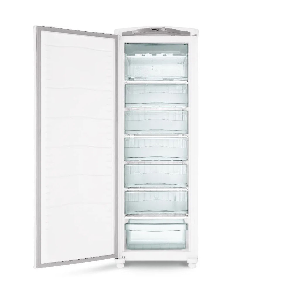 Encontraproduto.com.br - FREEZER VERTICAL 246L CONSUL CVU30 BRANCO 220V