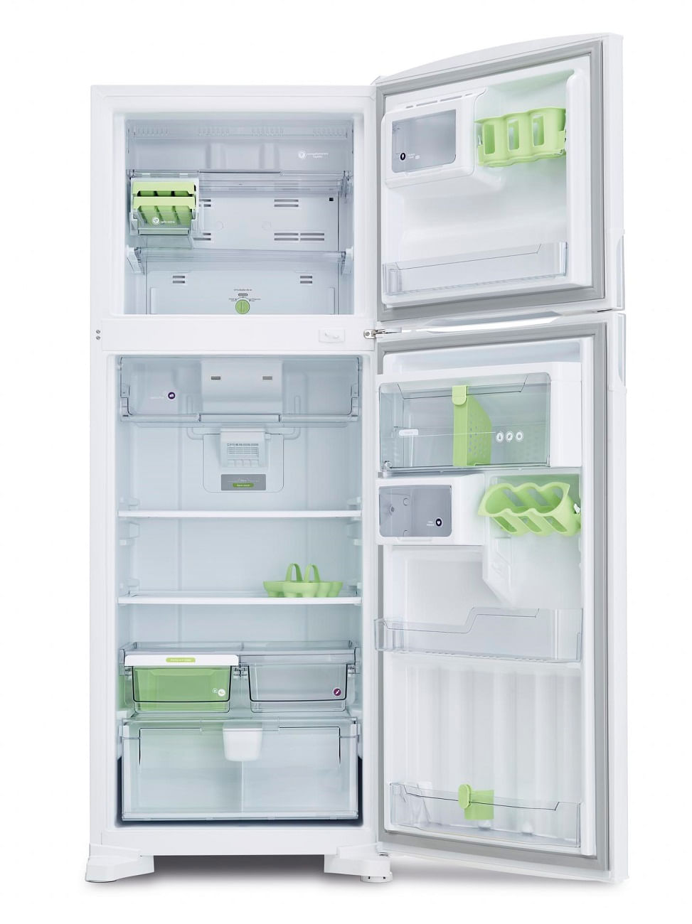 Encontraproduto.com.br - Geladeira Consul Frost Free Duplex 2 Portas CRM55AB 437 Litros Branca 110V
