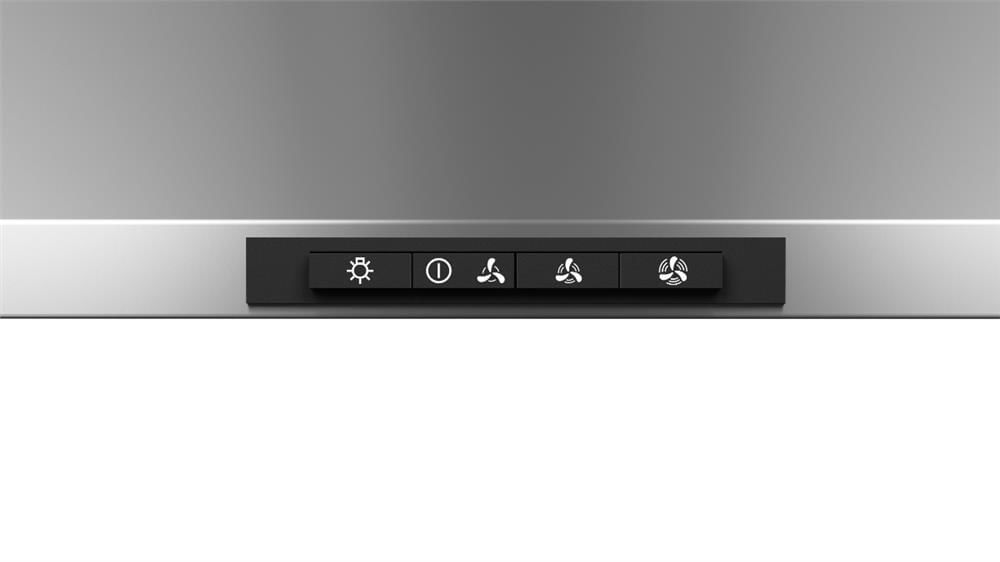Encontraproduto.com.br - Coifa de Parede Brastemp 90 cm Inox piramidal 5 e 6 bocas com duplo filtro - BAI91BR
