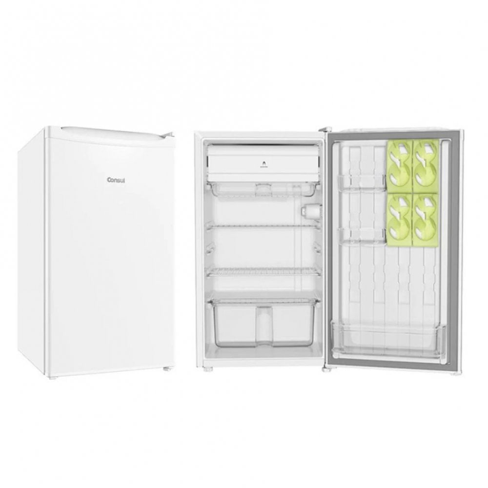 Frigobar Consul 117 Litros com Gaveta Multiuso Branco CRC12CB – 127 Volts