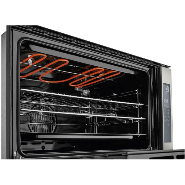 Encontraproduto.com.br - Forno Elétrico de Embutir Brastemp Gourmand Inox 90 Cm 220V BOC90BRBNA