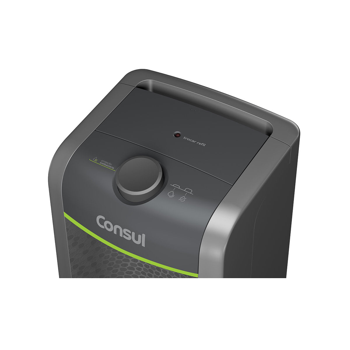 Encontraproduto.com.br - Purificador de Água Consul Compacto Cinza CPC31AF
