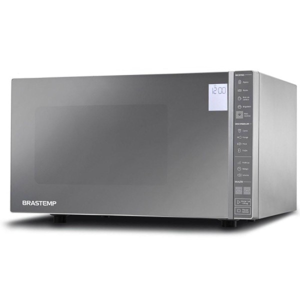Encontraproduto.com.br - Micro-ondas Brastemp 32 Litros cor Inox Espelhado com Painel Integrado - Outlet - BMS45CR_OUT