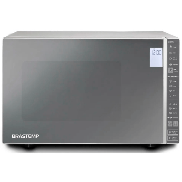 Micro-ondas Brastemp 32 Litros cor Inox Espelhado com Painel Integrado - Outlet - BMS45CR_OUT