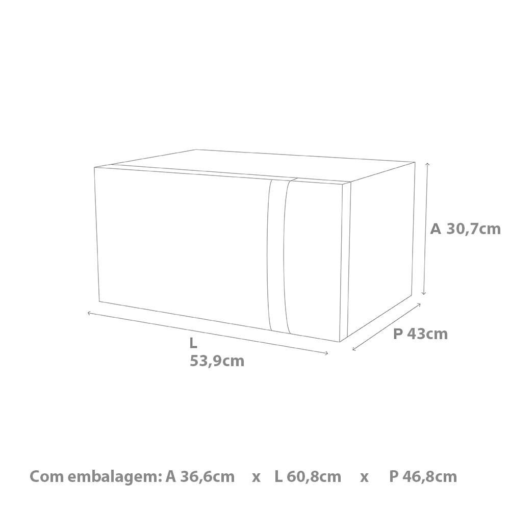 Encontraproduto.com.br - Microondas Brastemp 32 Litros Espelhado Com Painel Integrado Inox - BMS45CRBNA