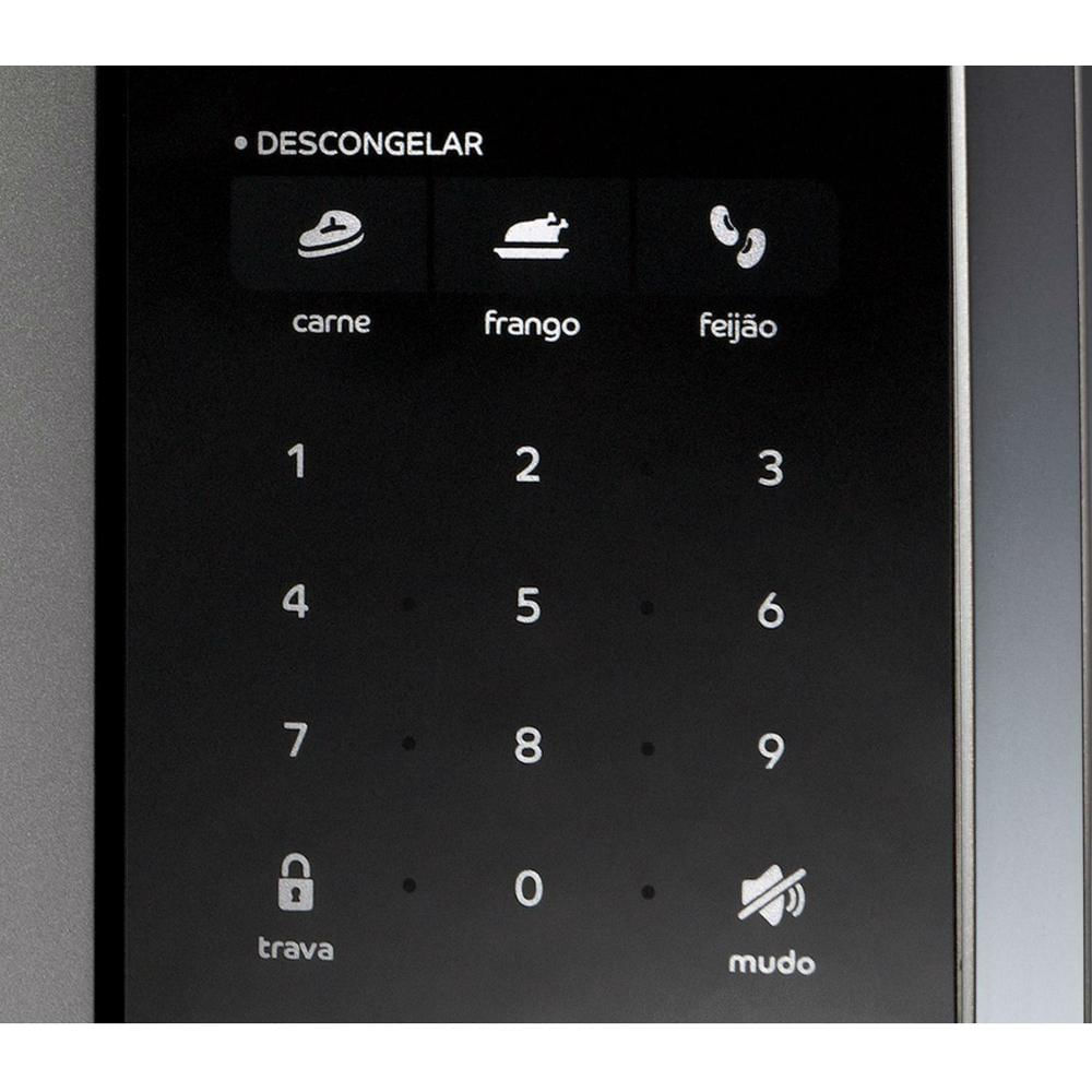 Encontraproduto.com.br - Microondas Consul 32 Litros Espelhado Com Função Descongelar Inox - CMS45AR