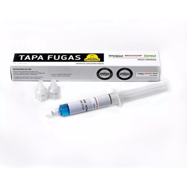 Encontraproduto.com.br - Tapa Fugas para Refrigerador Brastemp 12ml