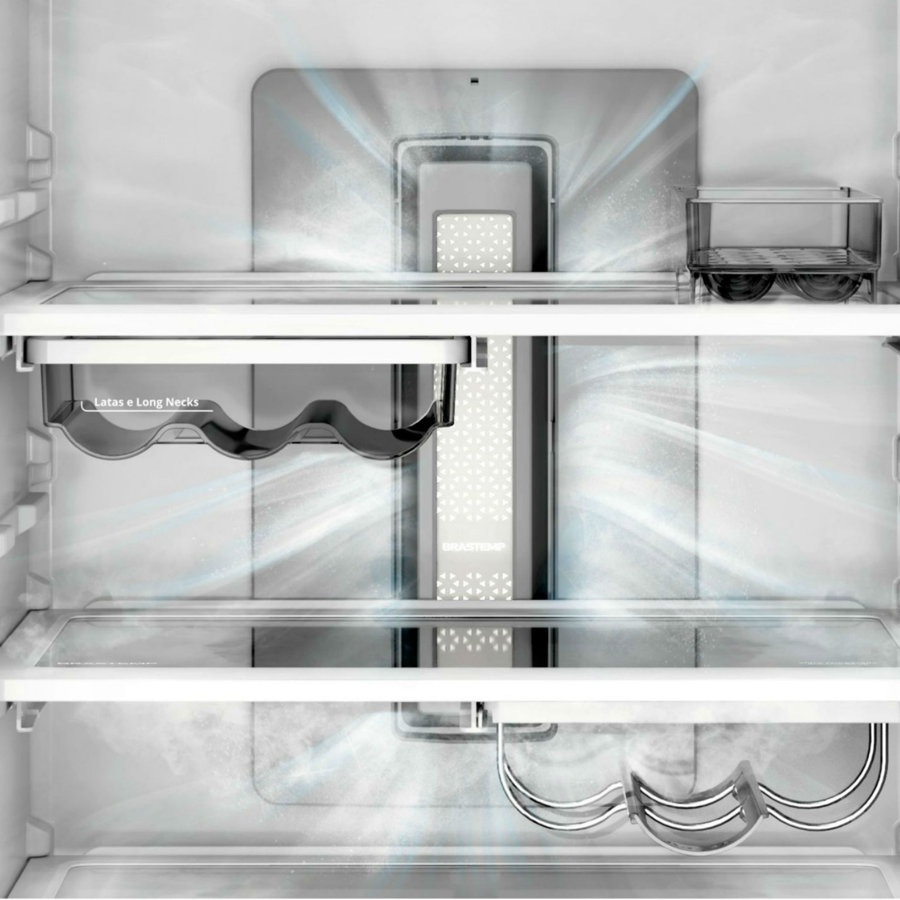 Encontraproduto.com.br - Geladeira Brastemp Frost Free Inverse 460 litros Branca com Freeze Control Advanced - Outlet - BRE59AB_OUT