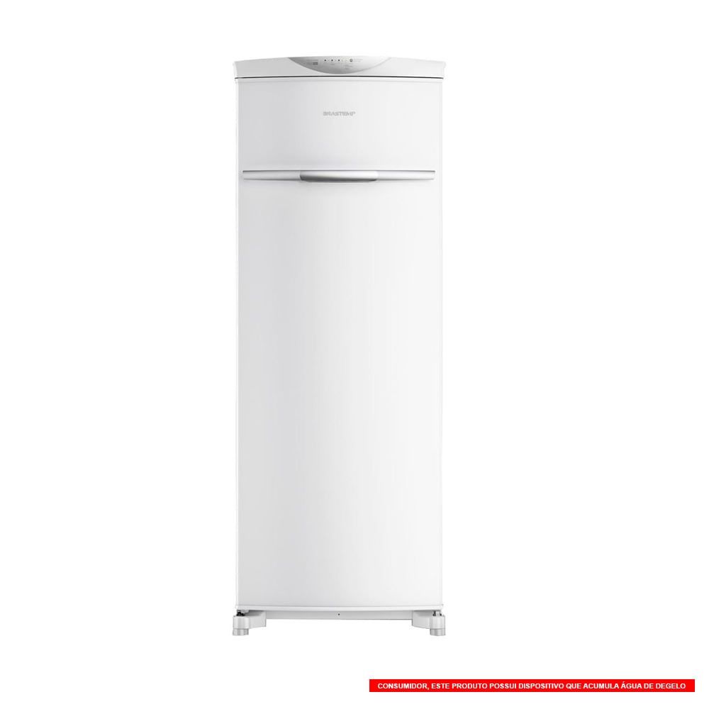 Encontraproduto.com.br - Freezer Vertical Brastemp Flex Frost Free 228 Litros Branco 110V BVR28MBANA