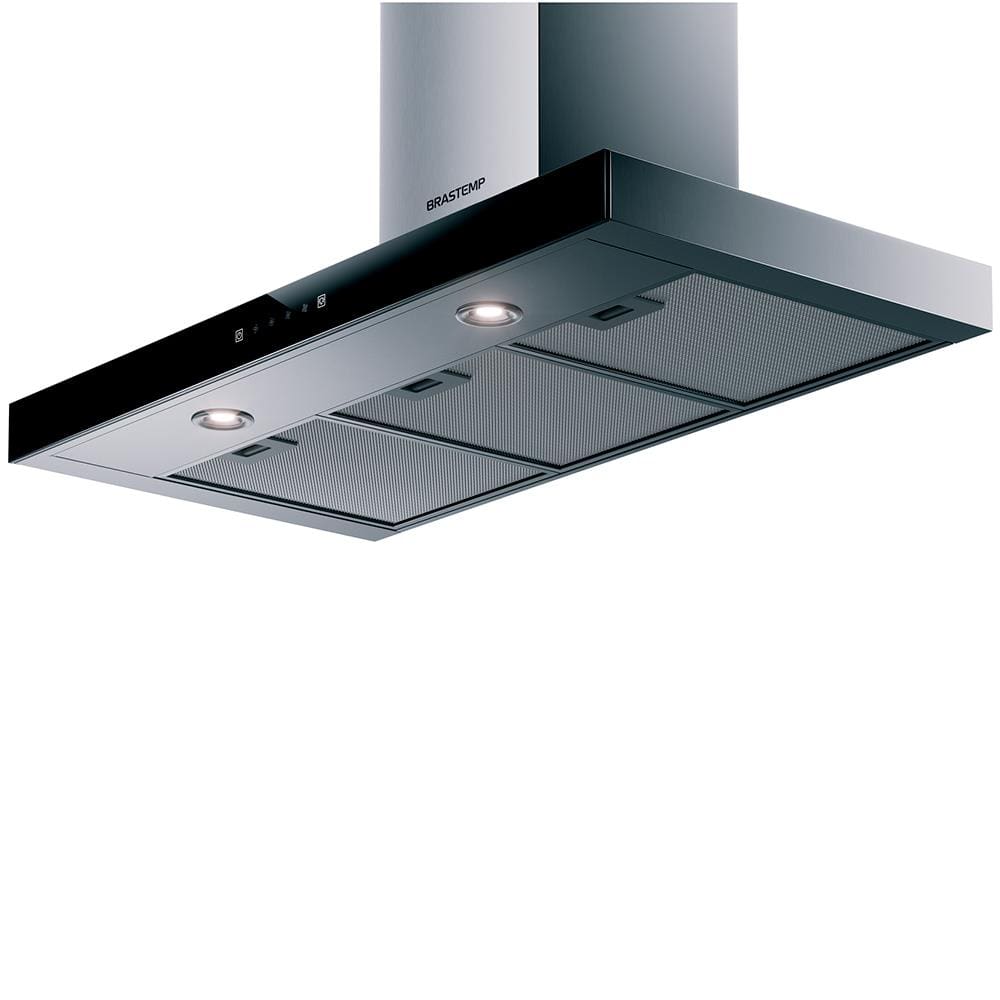 Encontraproduto.com.br - Coifa Tbox Parede Brastemp 90 cm - Outlet - BAE90AR_OUT