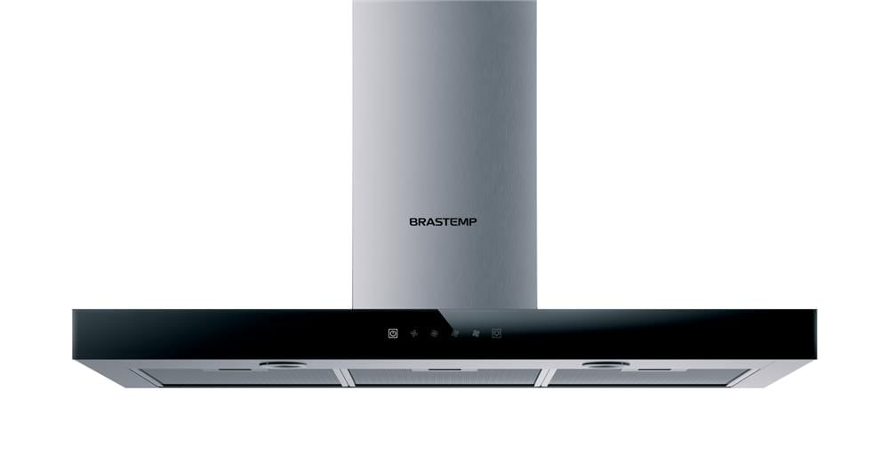 Encontraproduto.com.br - Coifa Tbox Parede Brastemp 90 cm - Outlet - BAE90AR_OUT