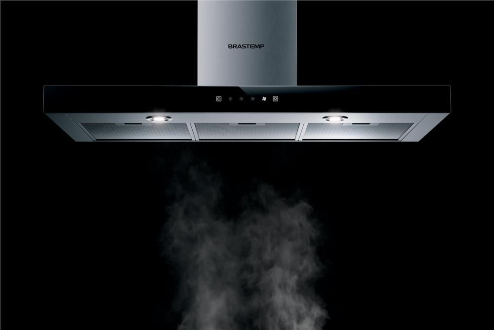 Encontraproduto.com.br - Coifa Tbox Parede Brastemp 90 cm - Outlet - BAE90AR_OUT