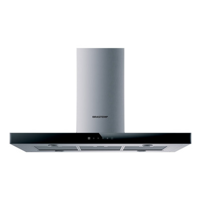Coifa Tbox Ilha Brastemp 100 Cm - Baf10ar Cor Inox 110v