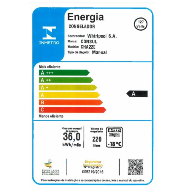 Encontraproduto.com.br - Freezer Horizontal Consul 220L