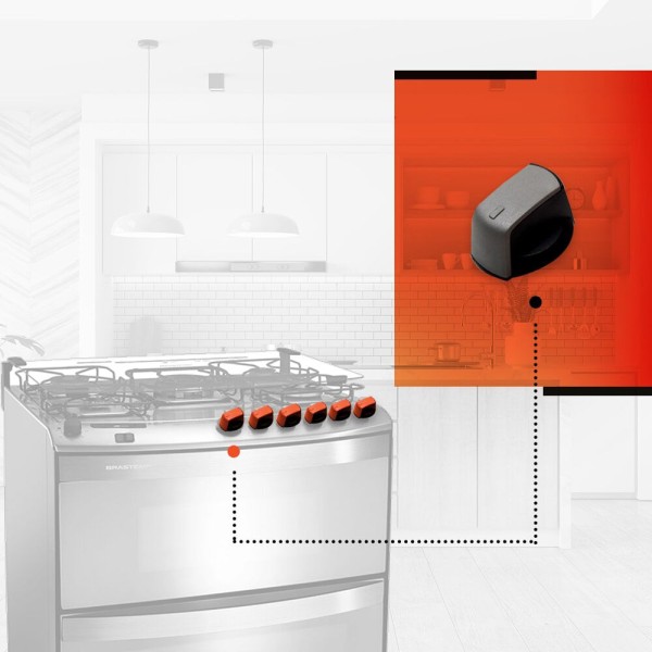 Encontraproduto.com.br - Botão Manipulo da Interface para Fogão Brastemp