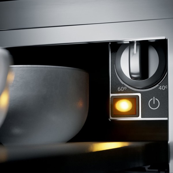 Encontraproduto.com.br - Gaveta Aquecida de embutir Brastemp Gourmand inox com capacidade de até 25kg - BOE15AR