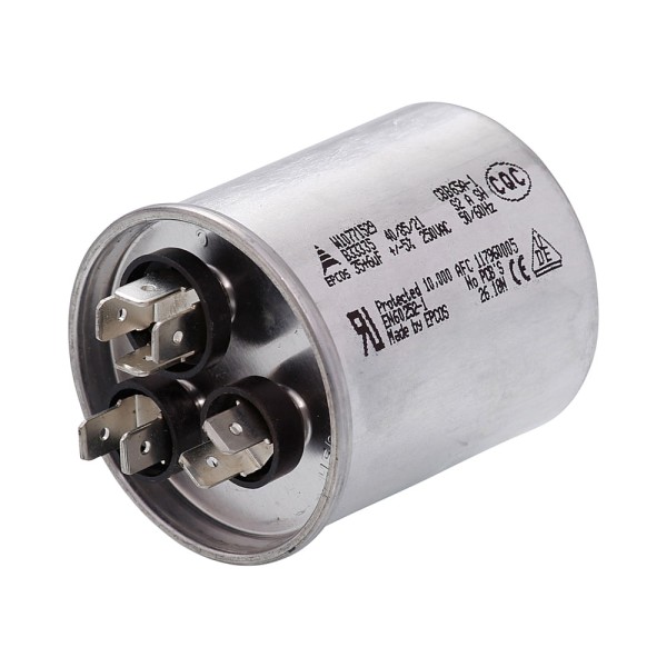 Encontraproduto.com.br - Capacitor Duplo 35uF 250VAC para Ar Condicionado Janela Consul  - W10771529