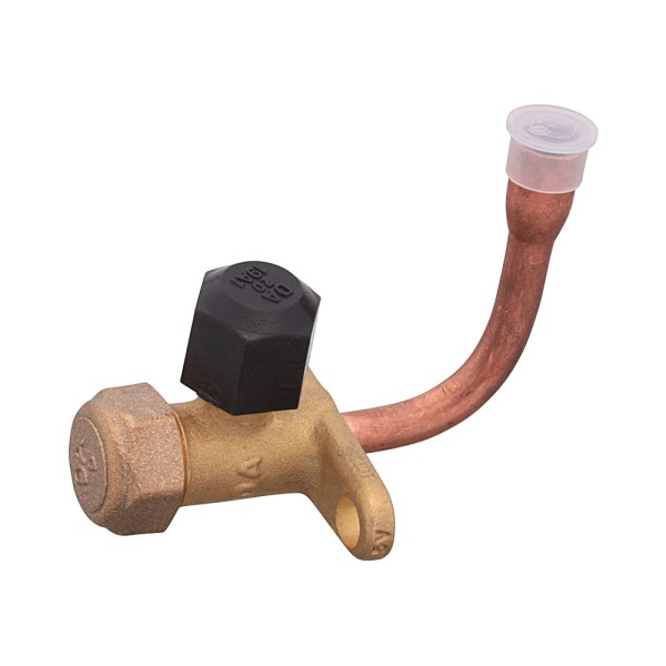 Encontraproduto.com.br - Válvula de Serviço 3 Vias 1/4 para Ar Condicionado Split Consul - W10420229