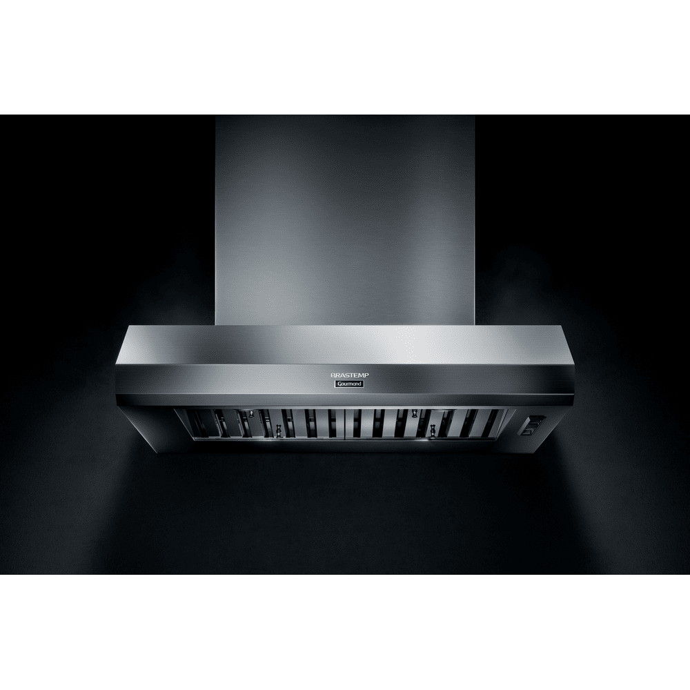 Encontraproduto.com.br - Coifa de Parede Brastemp Gourmand 90cm inox com alta sucção - BAR90BR