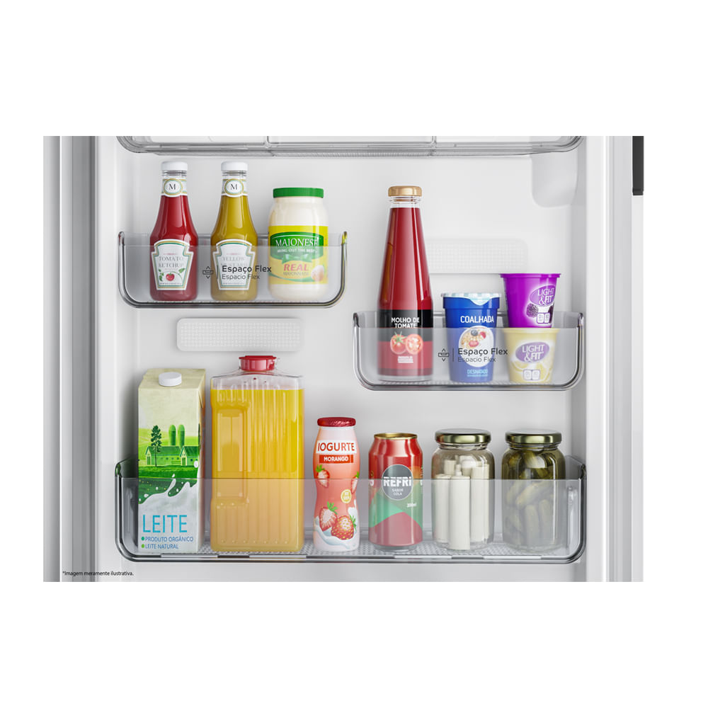 Encontraproduto.com.br - Geladeira Consul Frost Free Duplex 410 Litros Com Espaço Flex Branca - CRM50HB