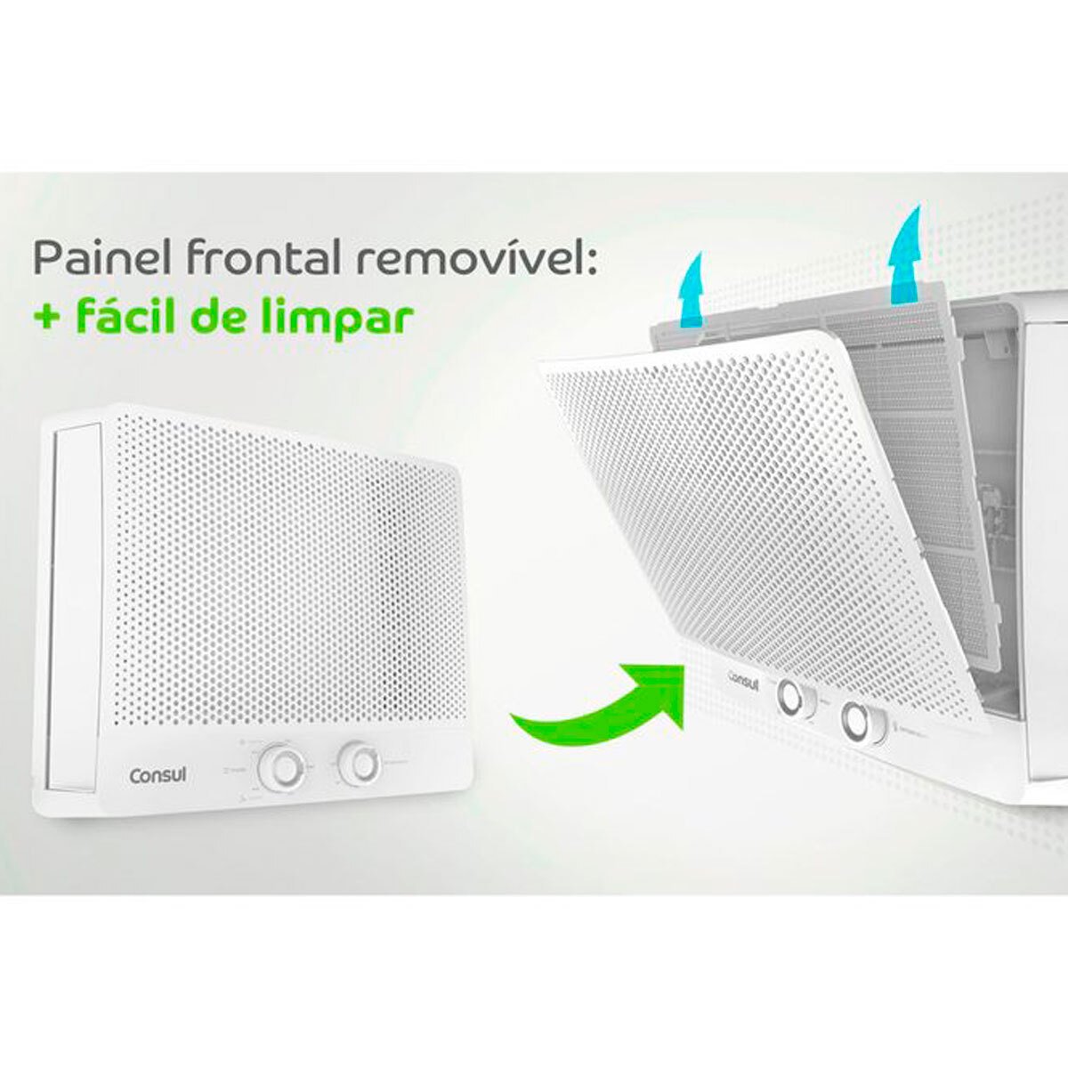 Encontraproduto.com.br - Ar Condicionado Janela Consul 7500 BTU/h Frio Mecânico CCB07FBANA – 127 Volts